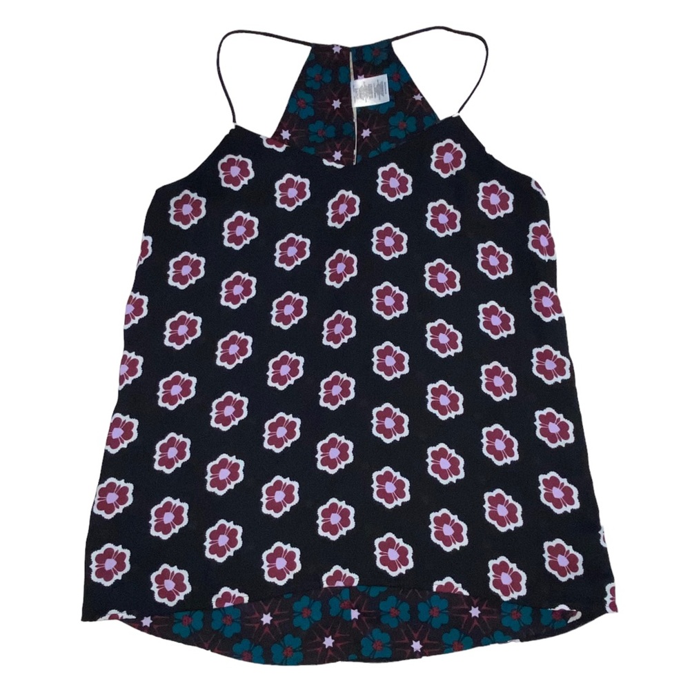 Express Reversible Barcelona Cami Floral Print Top - Women’s Small